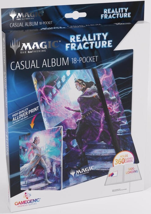 Gamegenic Magic The Gathering Reality Fracture Casual Album 18-Pocket - Liliana, Devoted Healer/Liliana, Callous Necromancer