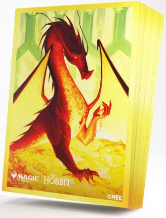 Gamegenic Magic The Gathering The Hobbit Premium Art Sleeves Smaug the Golden (66 x 92 mm) (105 Sleeves Per Pack)