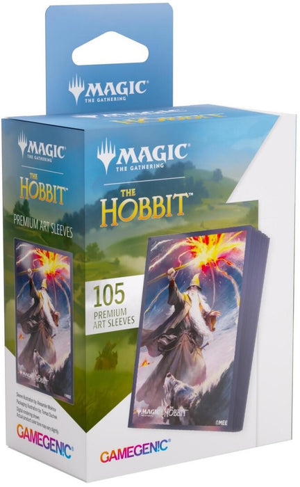 Gamegenic Magic The Gathering The Hobbit Premium Art Sleeves Gandalf, Shadow's Foe (66 x 92 mm) (105 Sleeves Per Pack)