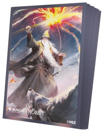 Gamegenic Magic The Gathering The Hobbit Premium Art Sleeves Gandalf, Shadow's Foe (66 x 92 mm) (105 Sleeves Per Pack)