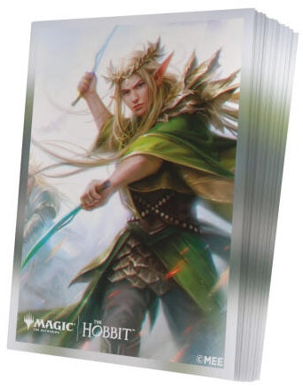 Gamegenic Magic The Gathering The Hobbit Premium Art Sleeves - Thranduil, Sindarin Liege (66 x 92 mm) (105 Sleeves Per Pack)