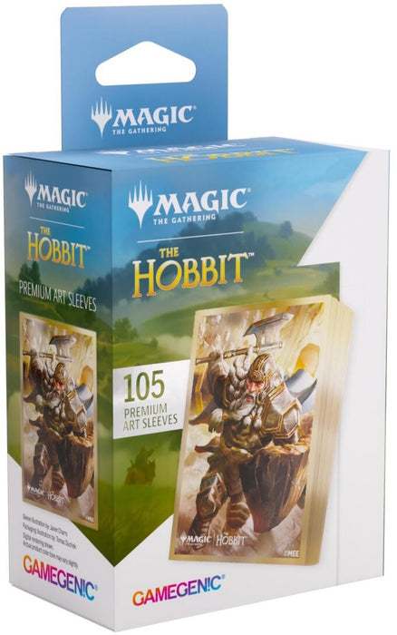 Gamegenic Magic The Gathering The Hobbit Premium Art Sleeves - Thorin, Mountain-king (66 x 92 mm) (105 Sleeves Per Pack)