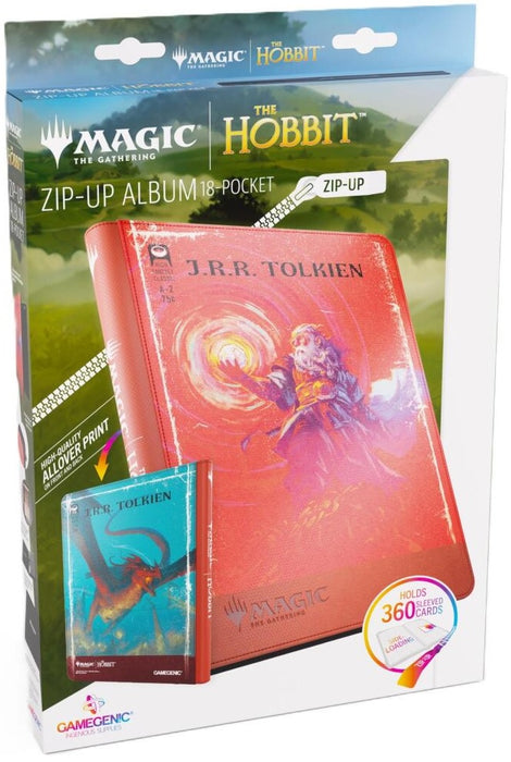 Gamegenic Magic The Gathering The Hobbit Zip-Up Album 18-Pocket The Arkenstone/Smaug, Worm of Dread