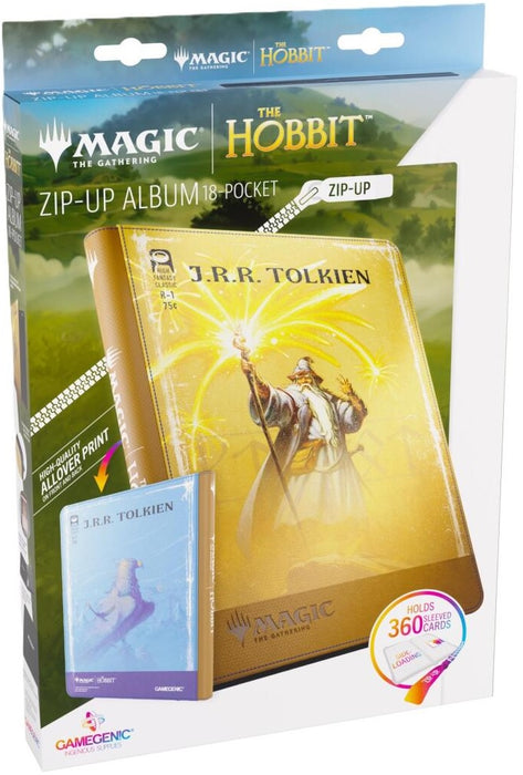 Gamegenic Magic The Gathering The Hobbit Zip-Up Album 18-Pocket Gandalf, Goblin's Bane/The Lord of the Eagles
