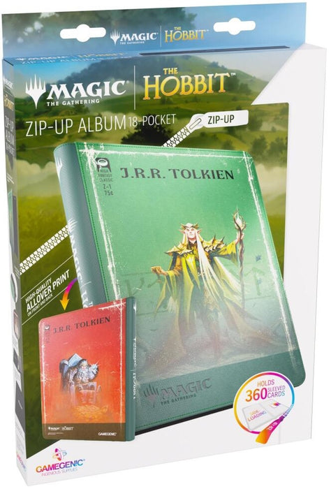 Gamegenic Magic The Gathering The Hobbit Zip-Up Album 18-Pocket Thranduil, the Elvenking/The Mountain-king