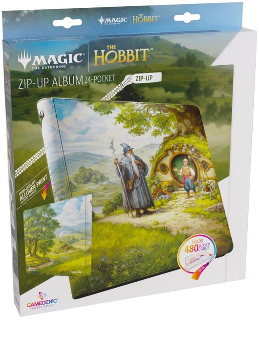 Gamegenic Magic The Gathering The Hobbit Zip-Up Album 24-Pocket The Shire