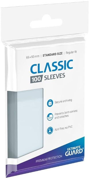 Ultimate Guard Sleeves Classic Soft Transparent