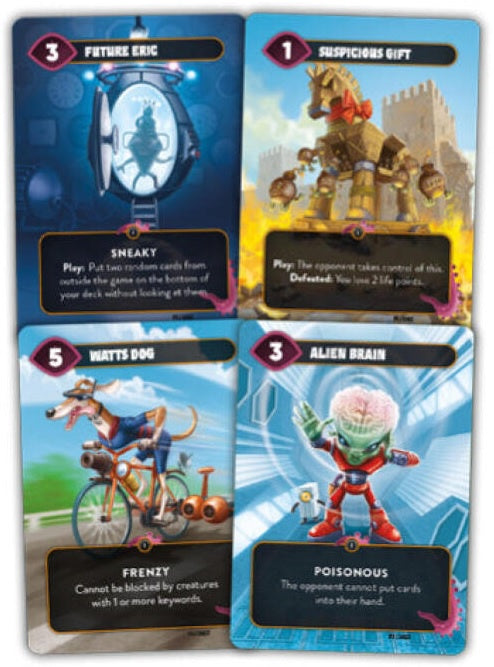 Mindbug 4 Promo Cards from 2023
