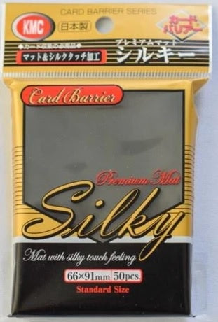KMC Card Sleeves Silky Black (50)