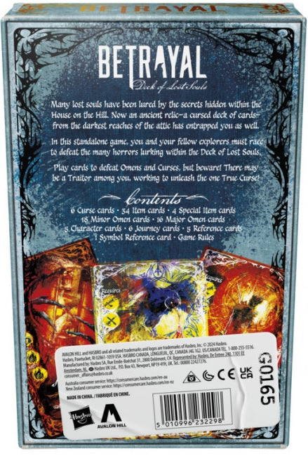 Betrayal Deck of Lost Souls Card Game