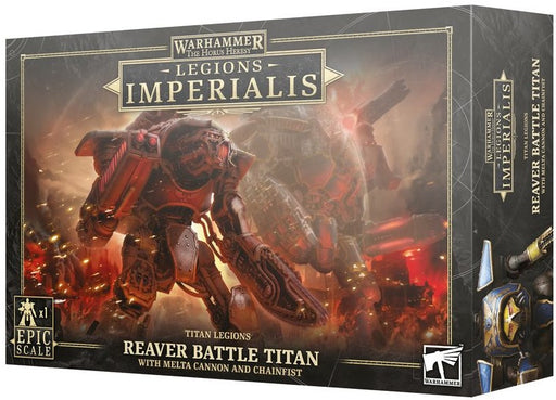 Warhammer The Horus Heresy Legions Imperialis Reaver Battle Titan with Melta Cannon and Chainfist 03-23
