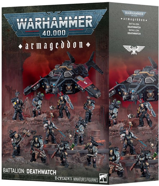 Warhammer 40K Armageddon Battalion Deathwatch Pre Order