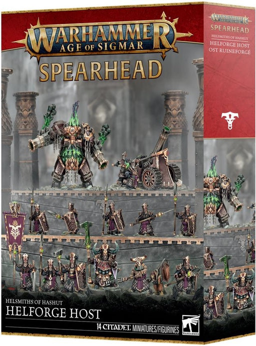 Warhammer Age Of Sigmar Spearhead Helsmiths of Hashut Helforge Host Pre Order