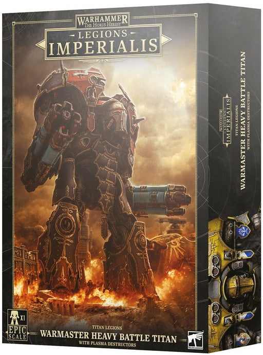 Warhammer The Horus Heresy Legions Imperialis Warmaster Heavy Battle Titan with Plasma Destructors