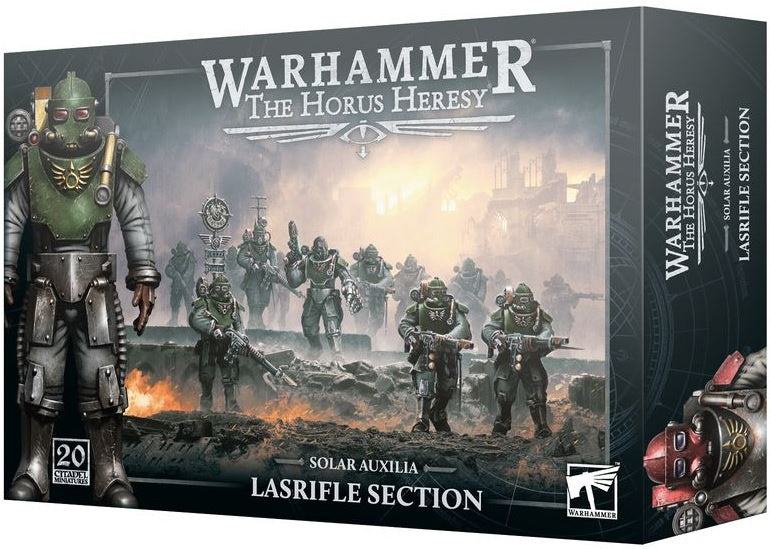 Warhammer The Horus Heresy Solar Auxilia Lasrifle Section