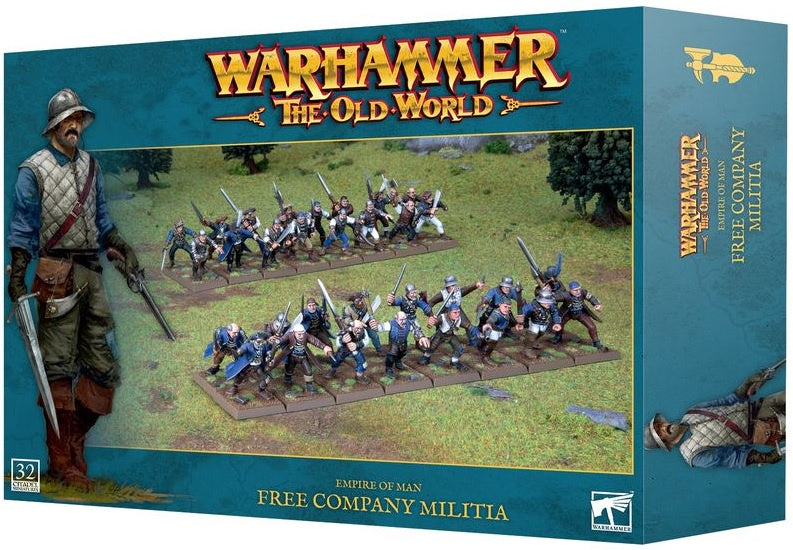 Warhammer The Old World Empire of Man Free Company Militia