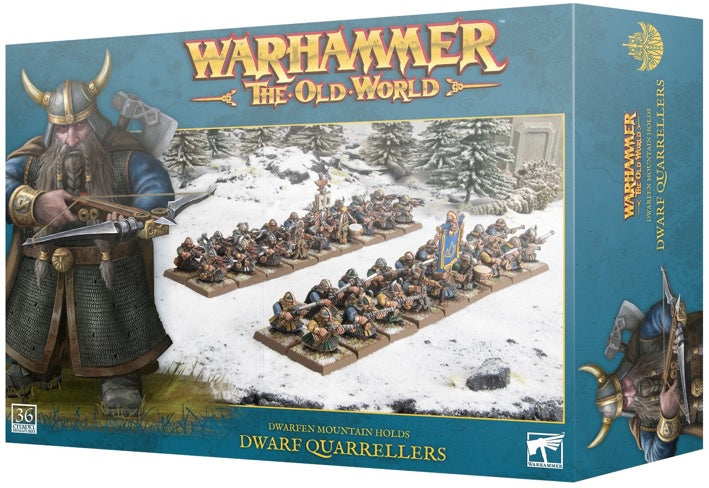 Warhammer The Old World Dwarf Quarrallers