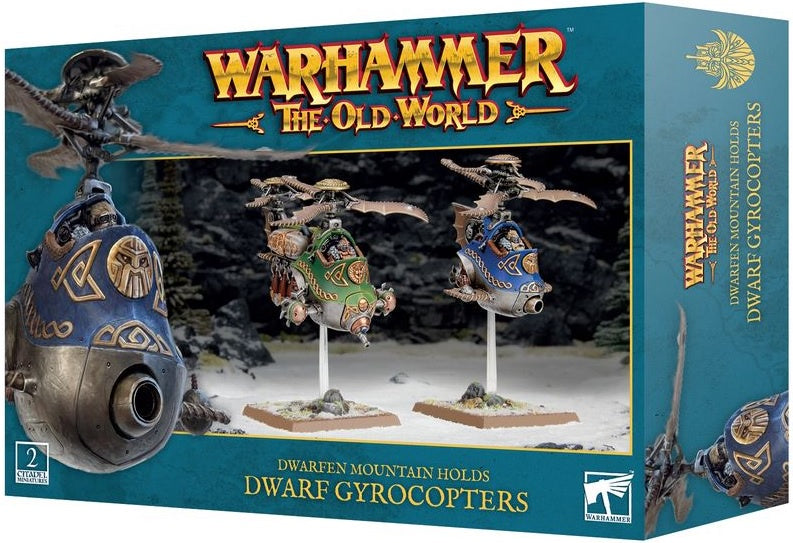 Warhammer The Old World Dwarf Gyrocopters