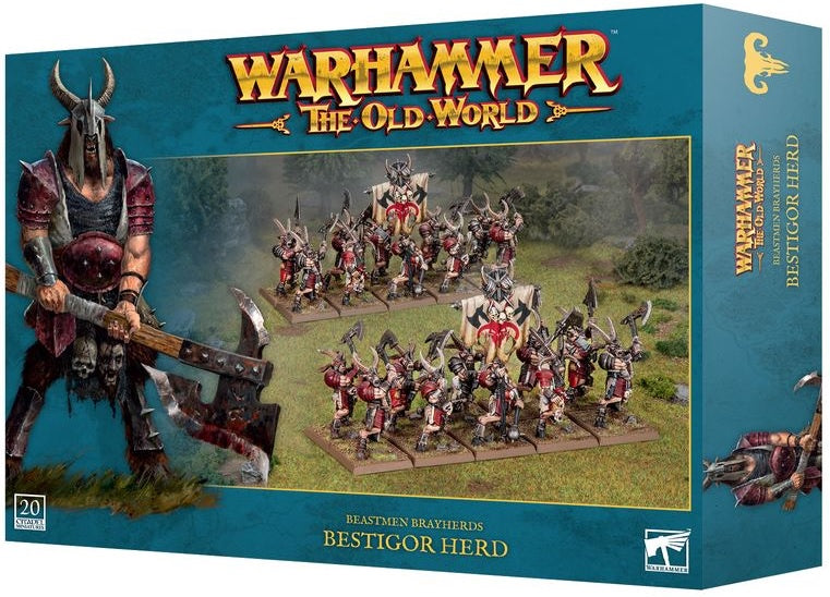 Warhammer The Old World Beastmen Breyherds Bestigor Herd