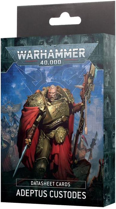 Warhammer 40,000 Datasheet Cards Adeptus Custodes