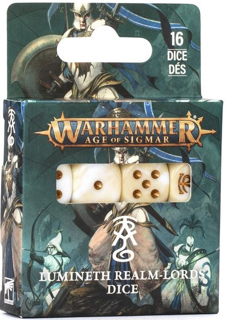 Warhammer Age of Sigmar Lumineth Realm-lords Dice