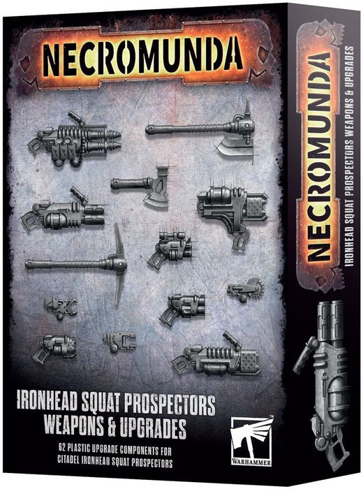 Necromunda Ironhead Squat Prospectors Weapons & Upgrades Pre Order