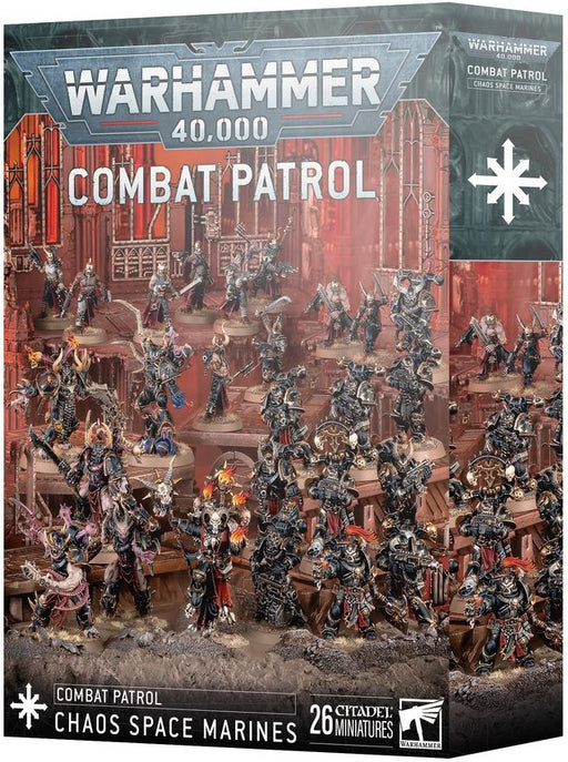 Warhammer 40K Chaos Marines Combat Patrol Chaos Space Marines 2024