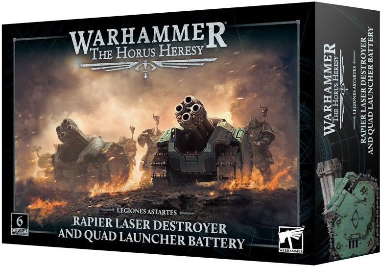 Warhammer The Horus Heresy Rapier Laser Destroyer and Quad Launcher Battery