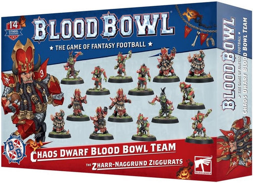 Blood Bowl Chaos Dwarf The Zharr-Naggrund Ziggurats Pre Order