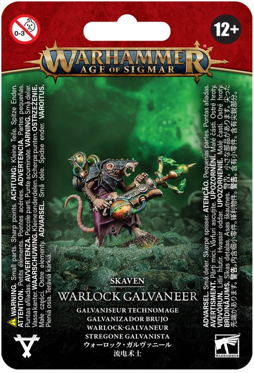 Warhammer Age Of Sigmar Skaven Warlock Galvaneer