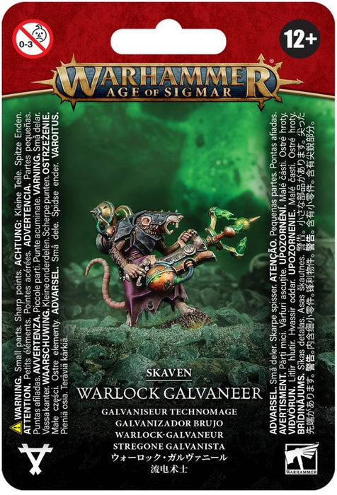 Warhammer Age Of Sigmar Skaven Warlock Galvaneer