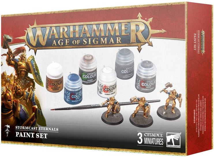 Warhammer Age Of Sigmar Stormcast Eternals Paint Set