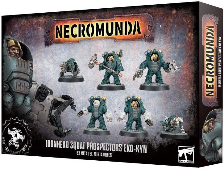 Necromunda Ironhead Squat Prospectors Exo-kyn Pre Order