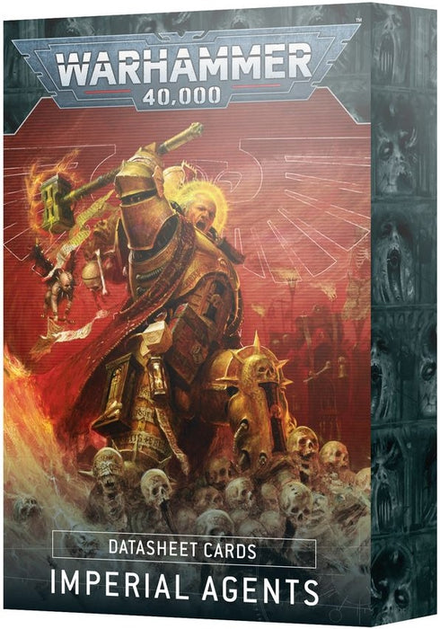 Warhammer 40K Imperial Agents Datasheet Cards