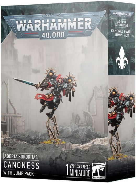 Warhammer 40K Adepta Sororitas Canoness with Jump Pack