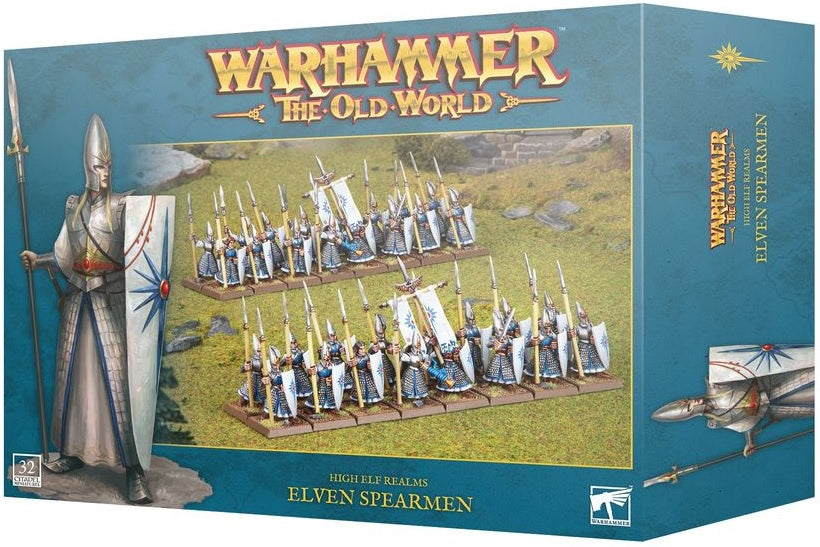 Warhammer The Old World High Elf Elven Spearmen