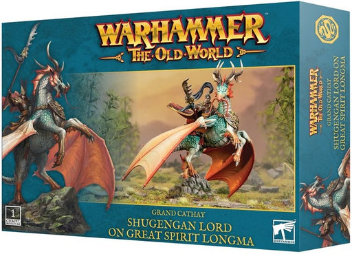 Warhammer The Old World Shugengan Lord on Great Spirit Longma