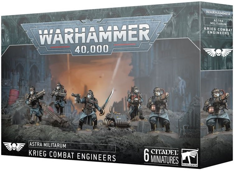 Warhammer 40K Astra Militarum Krieg Combat Engineers