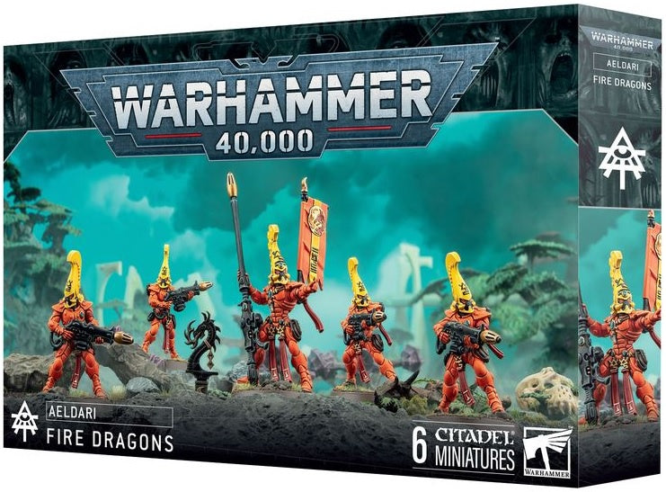 Warhammer 40K Aeldari Fire Dragons