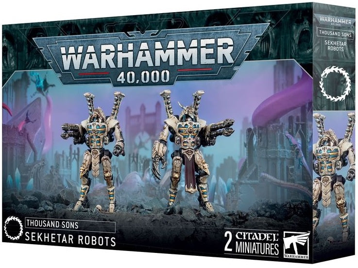 Warhammer 40,000 Thousand Sons Sekhetar Robots