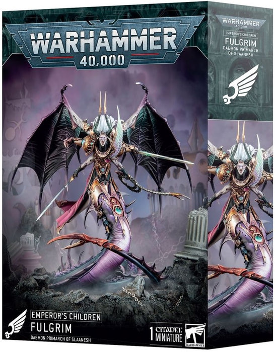 Warhammer 40K Emperor's Children Fulgrim Daemon Primarch of Slaanesh