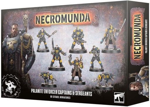 Necromunda Palanite Enforcer Captains & Sergeants
