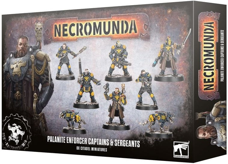 Necromunda Palanite Enforcer Captains & Sergeants