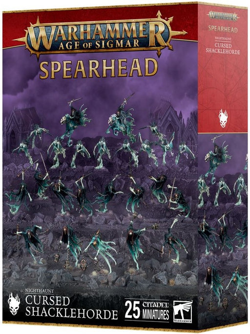 Age of Sigmar Spearhead Nighthaunt Cursed Shacklehorde