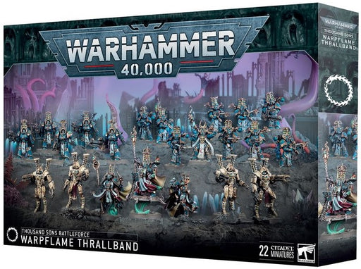 Warhammer 40K Thousand Sons Battleforce Warpflame Thrallband
