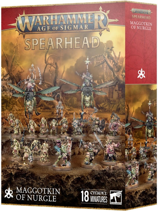 Warhammer Age Of Sigmar Spearhead Maggotkin of Nurgle