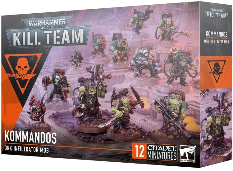 Warhammer 40,000 Kill Team Kommandos Ork Infiltrator Mob