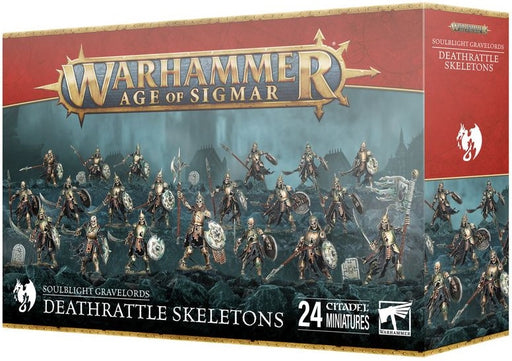 Warhammer Age of Sigmar Soulblight Gravelords Deathrattle Skeletons