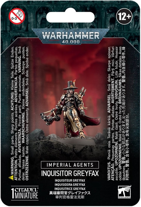 Warhammer 40K Imperial Agents Inquisitor Greyfax