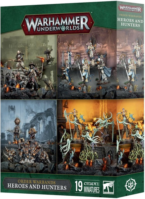 Warhammer Underworlds Order Warbands Heroes and Hunters Pre Order